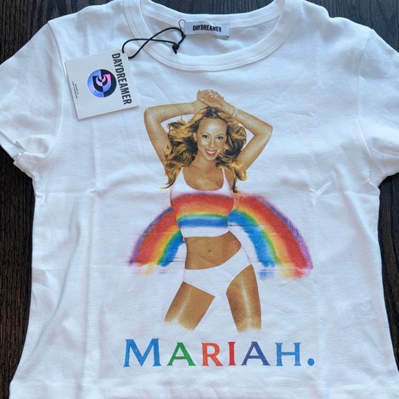 NWT Daydreamer Mariah Carey Babydoll Tee Small - Picture 5 of 5